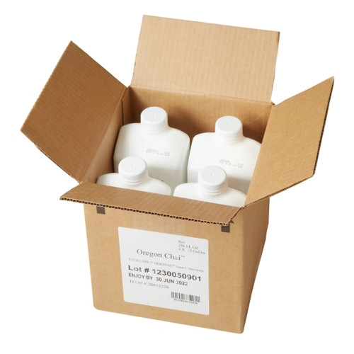 Oregon Chai Extra Spicy Super Concentrate, 0.5 Gallon, 4 Per Case